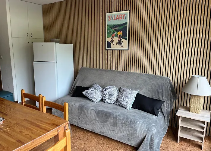 Cosy A St-lary Vue Montagne, Terrasse, Proche Thermes 公寓 *